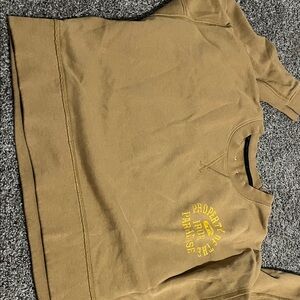 Women’s under armor project rock cropped sweatshirt